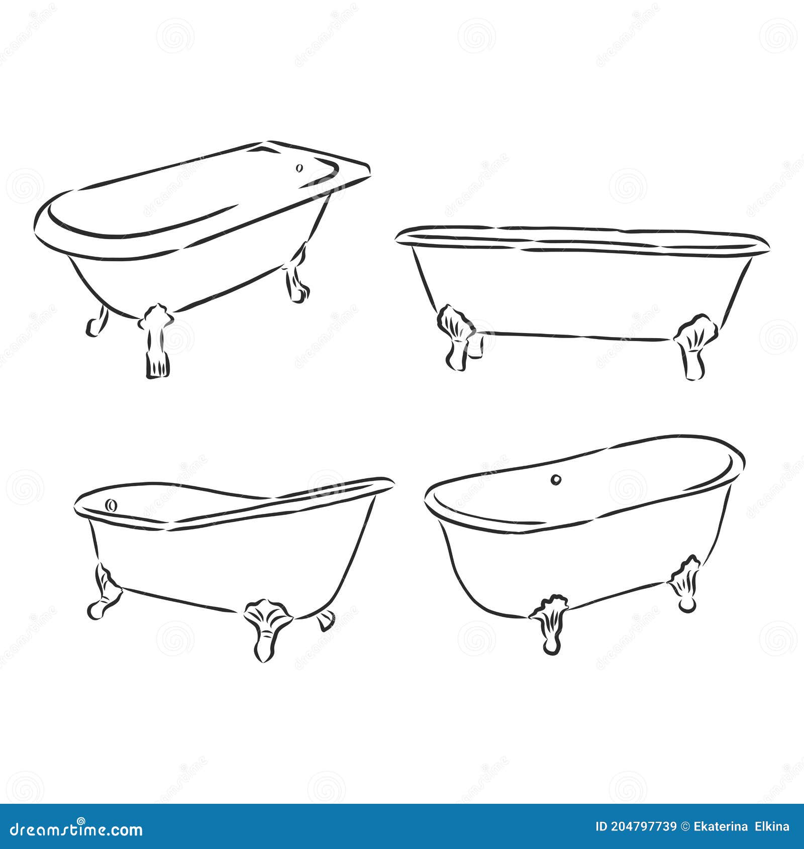 Bathtub Drawing Images - Free Download on Freepik