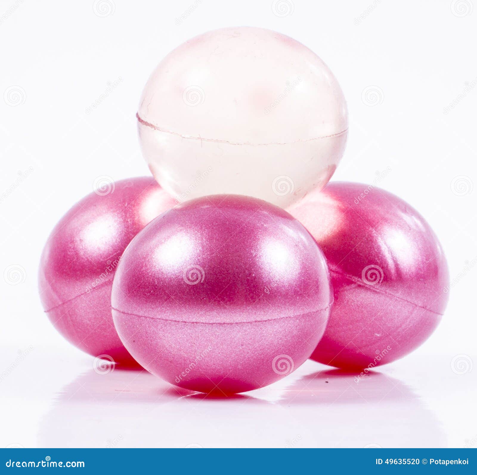 Bath oll balls stock photo. Image of isolated, aromatic 49635520