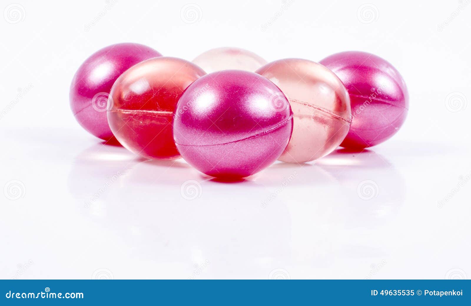 Bath oll balls stock image. Image of pearls, beauty, abstract 49635535