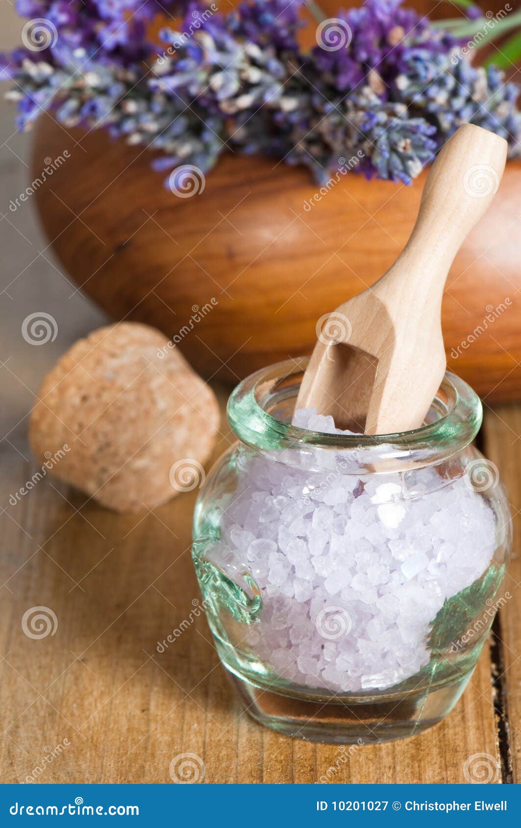 Bath Salts with Scoop stock image. Image of skincare - 10201027