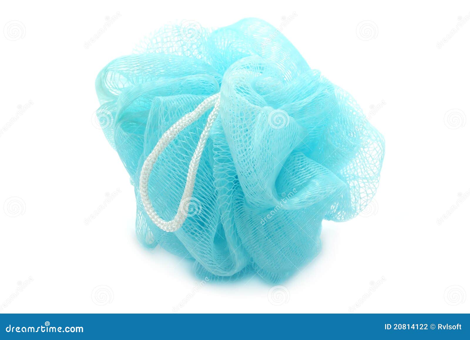 Bath sponge stock photo. Image of bathe, blue, background 20814122