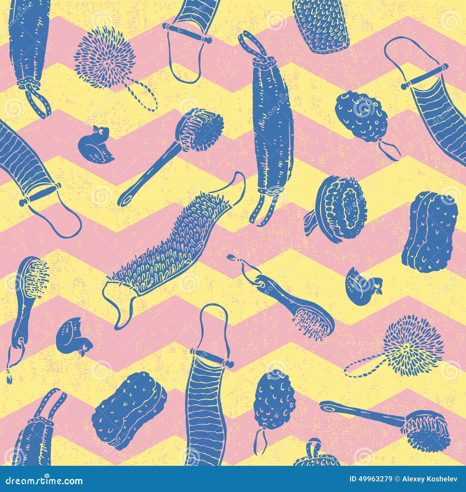 Bath Sponge Pattern stock vector. Illustration of washing 49963279