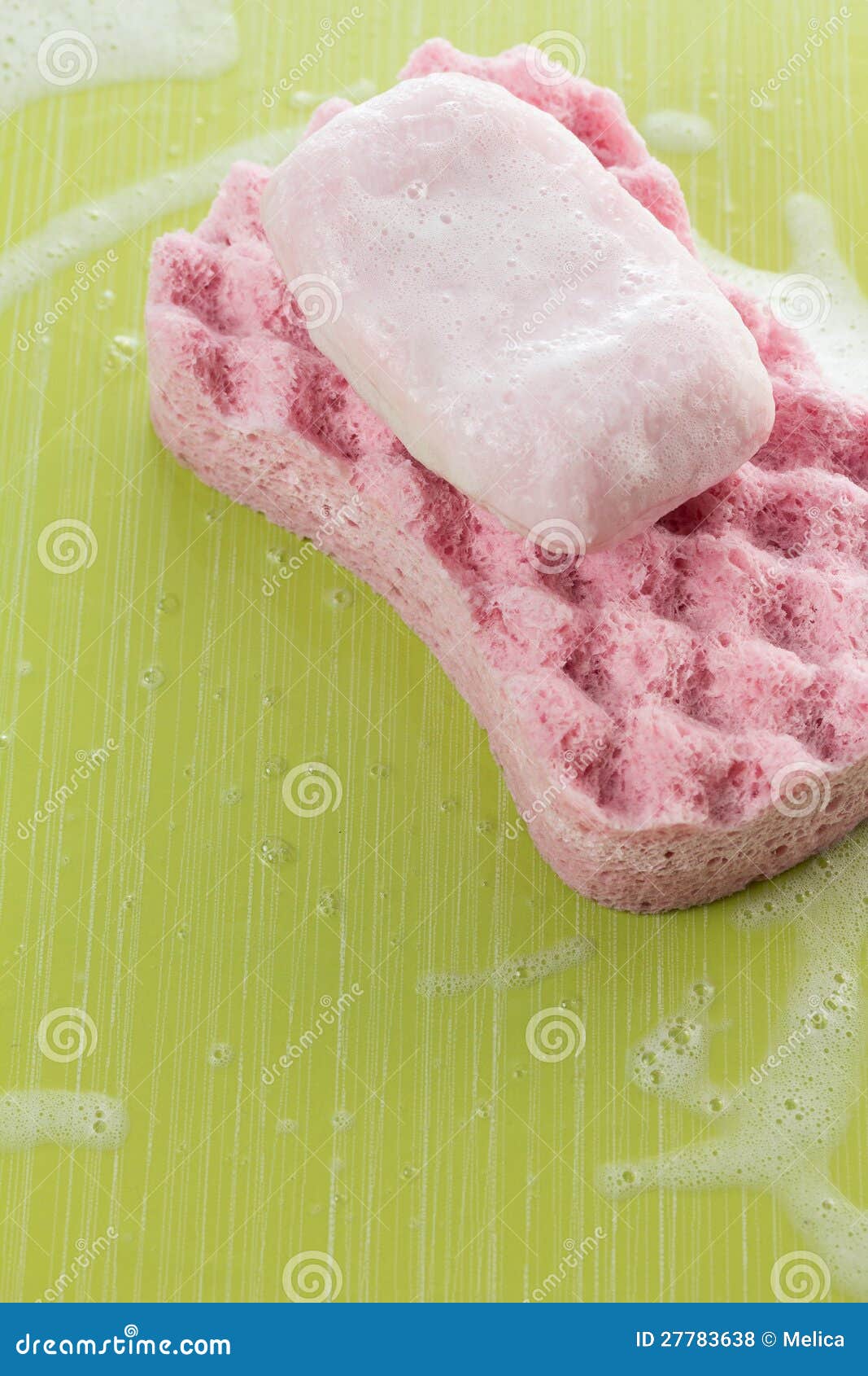 Bath sponge and soap stock photo. Image of bath, object 27783638