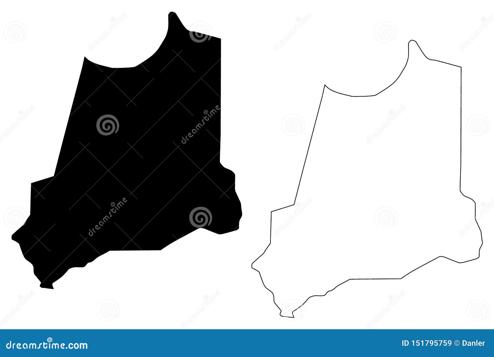 batha region regions of chad, republic of chad map  , scribble sketch batha map