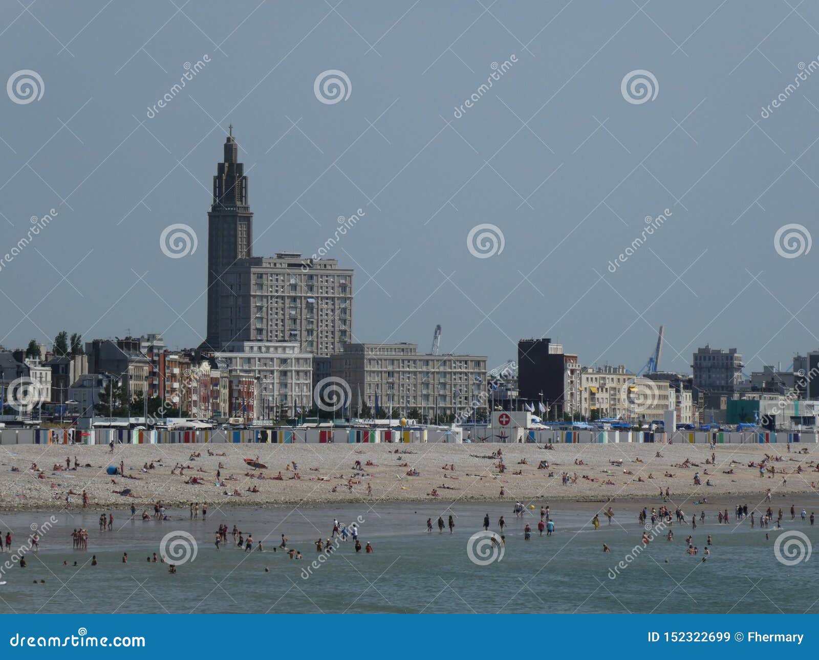 Bathers At The Beach Of Le Havre Seen From Sainte Adresse Normandy France Editorial Stock Image Image Of Church Landscape Bathers At The Beach Of Le Havre Seen From Sainte Adresse Normandy France Editorial Stock Image Image Of Church Landscape