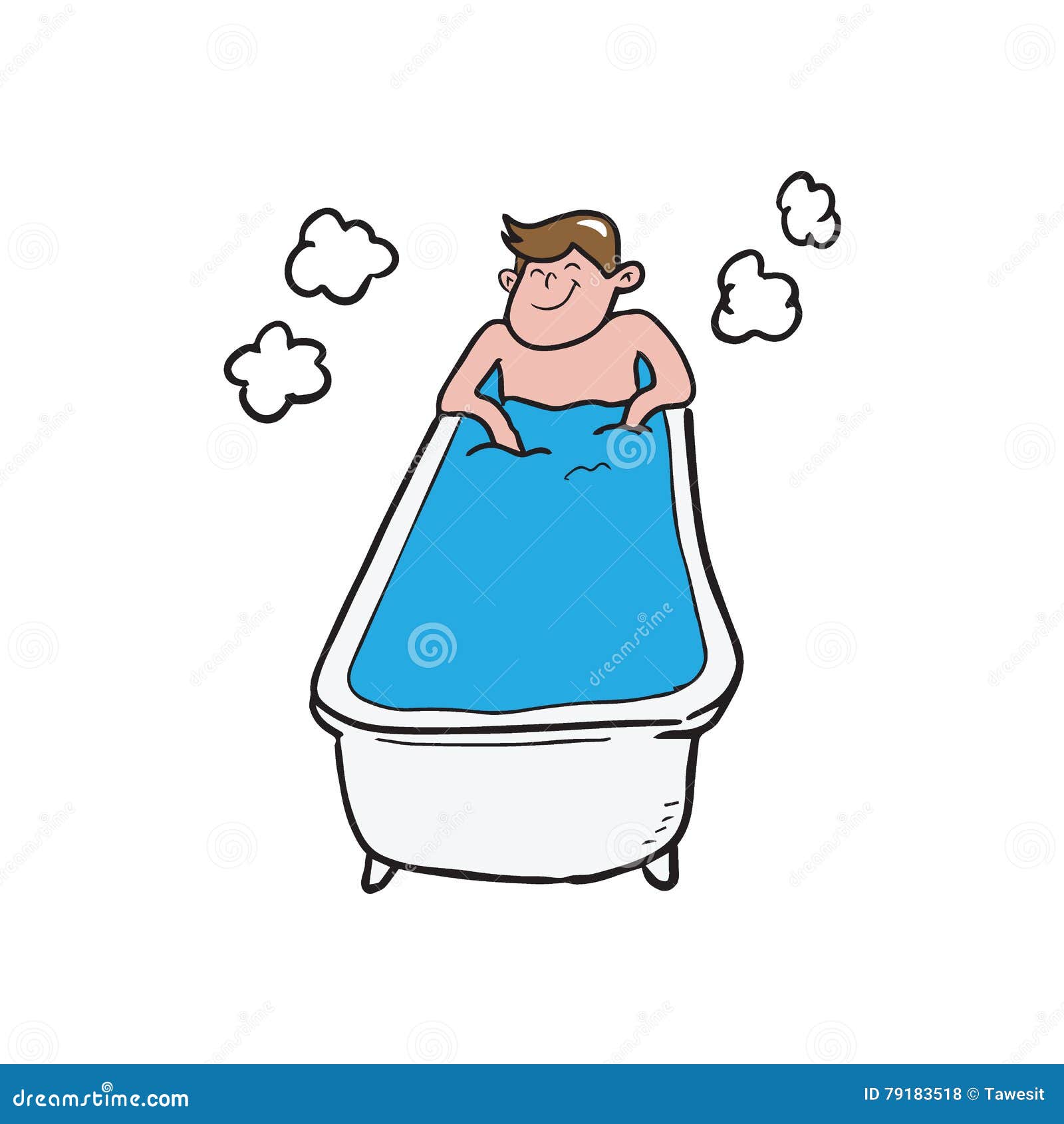 Cartoon Tub