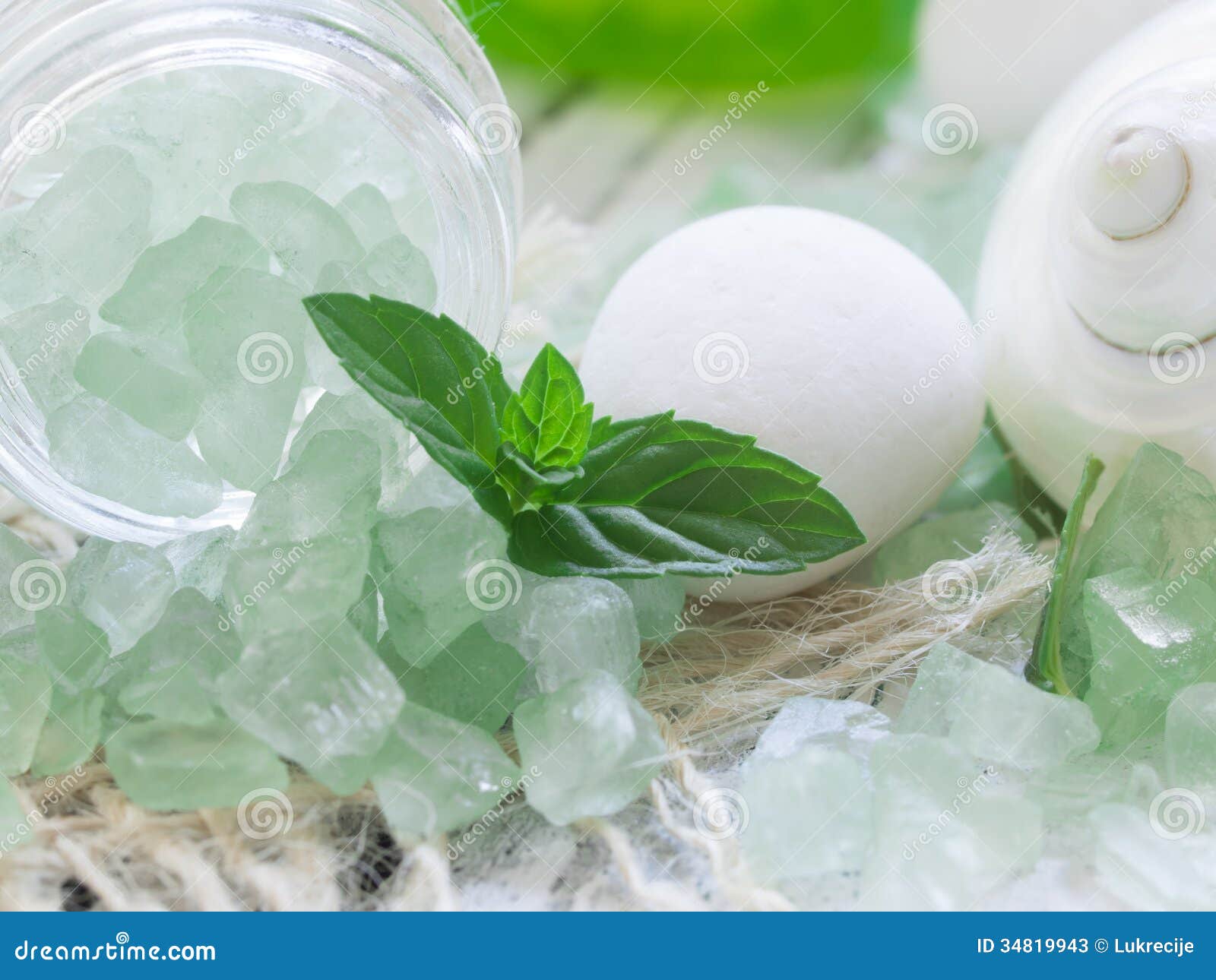 Bathing salt stock image. Image of beauty, healthy, striped 34819943