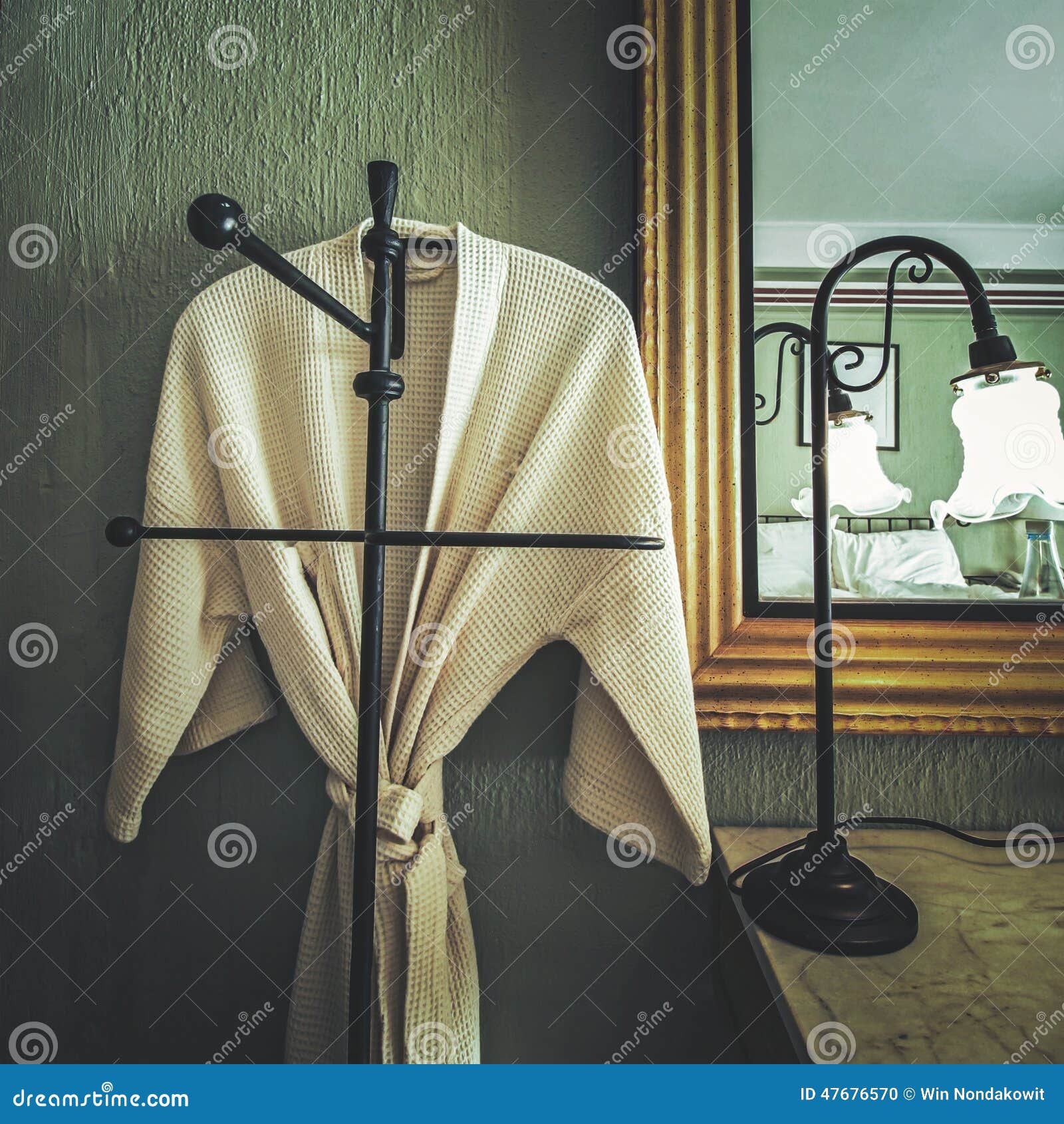 Bathrobe stock photo. Image of resort, room, facilities 47676570