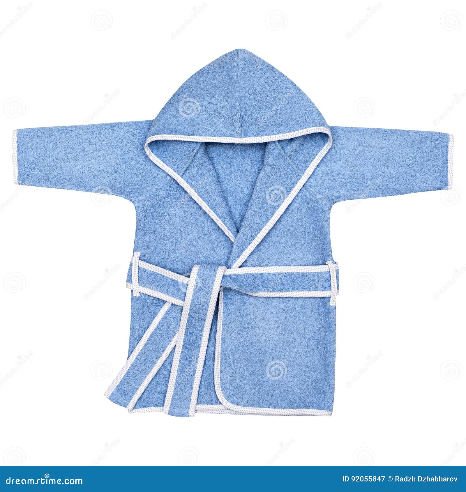 Bathrobes for Kids, Isolated White Background Stock Image Image of