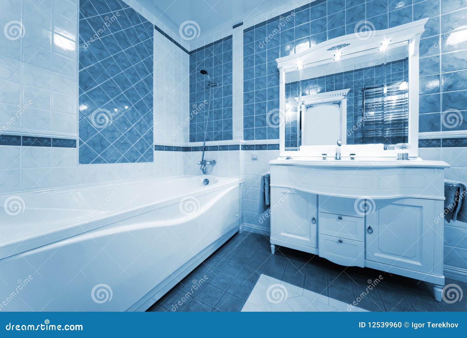 Bathroom stock photo. Image of design, horizontal, bath 12539960