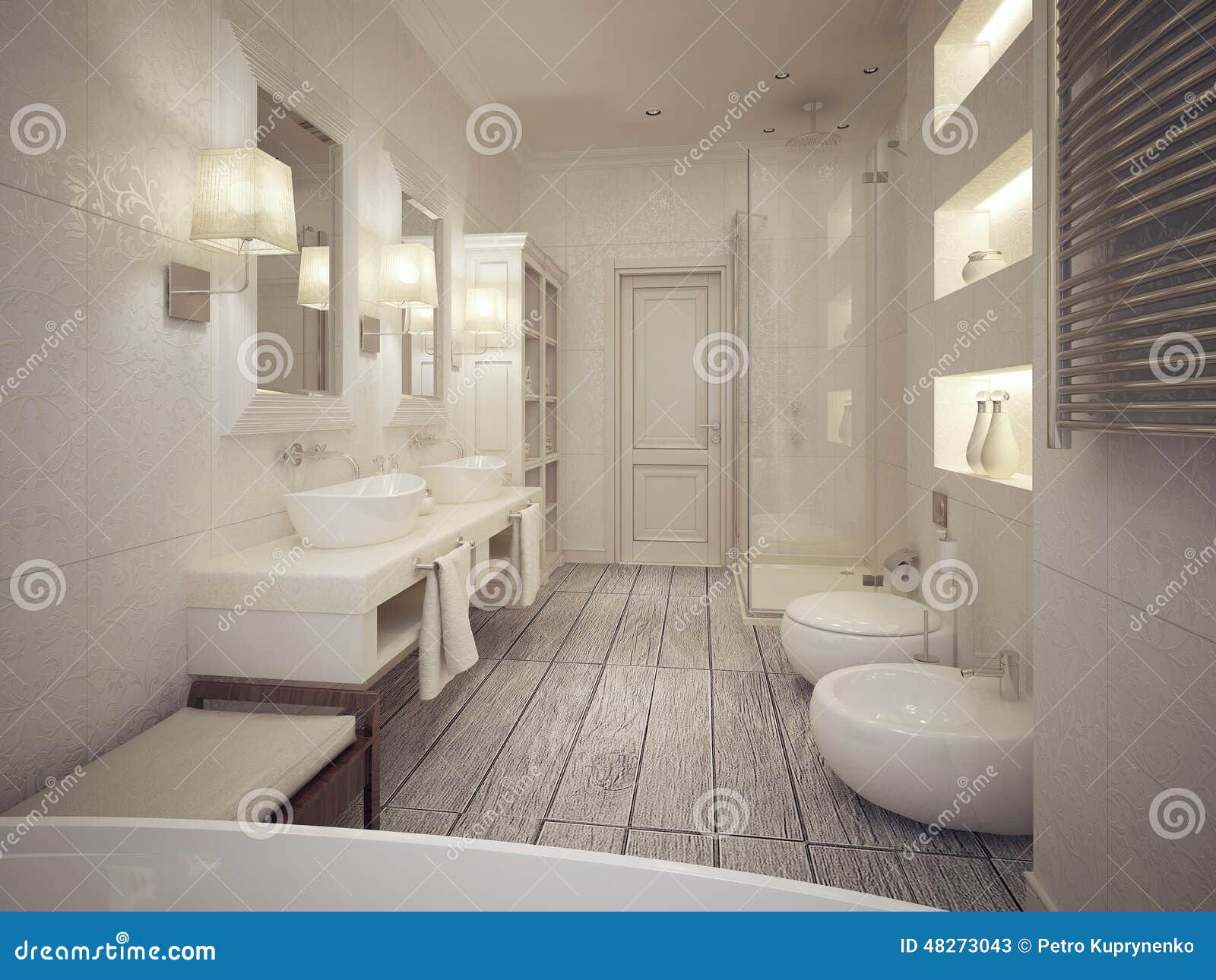 Bathroom classic style stock image. Image of chandeliers - 48273043