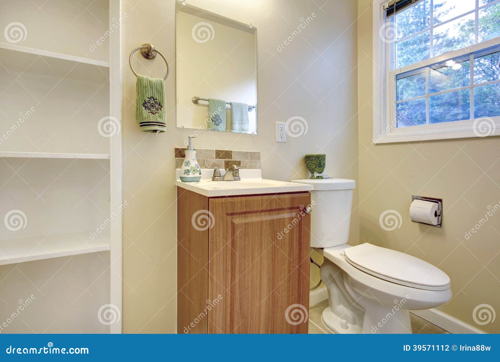 Bathroom Corner Stock Photo Image Of Light Beautiful 39571112