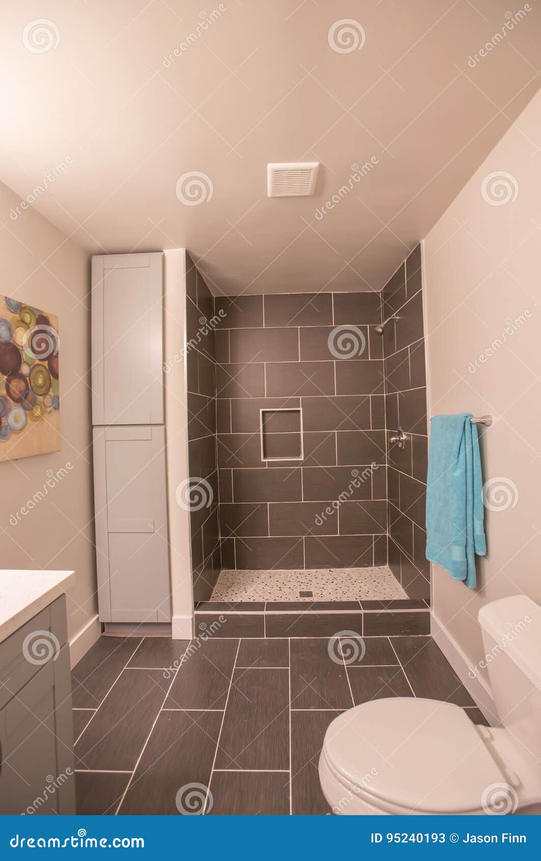 model bathroom design Bathroom With Dark Tile And Shower Stall Stock Image model bathroom design Bathroom With Dark Tile And Shower Stall Stock Image