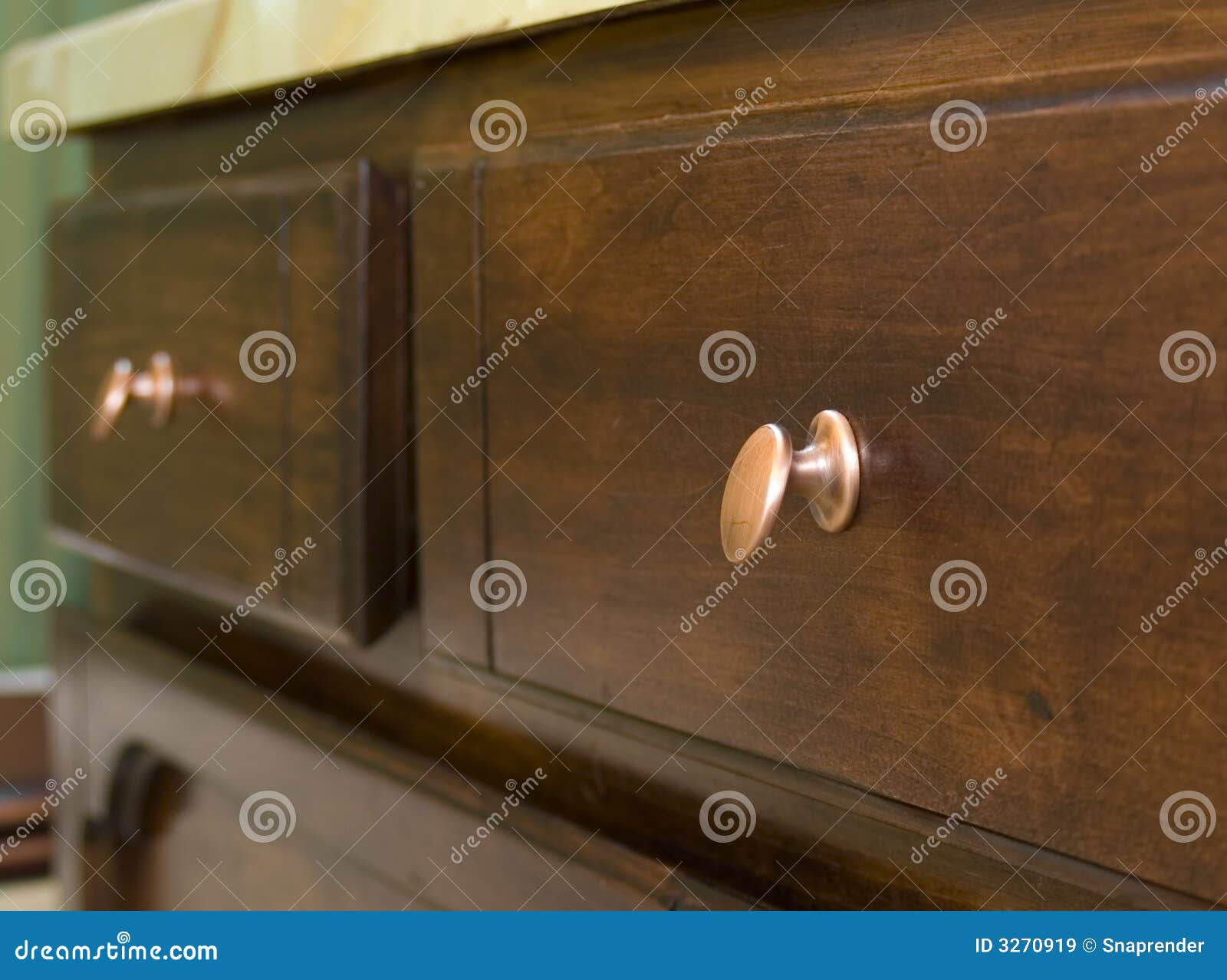 Bathroom drawers stock image. Image of knob, side, bathroom 3270919