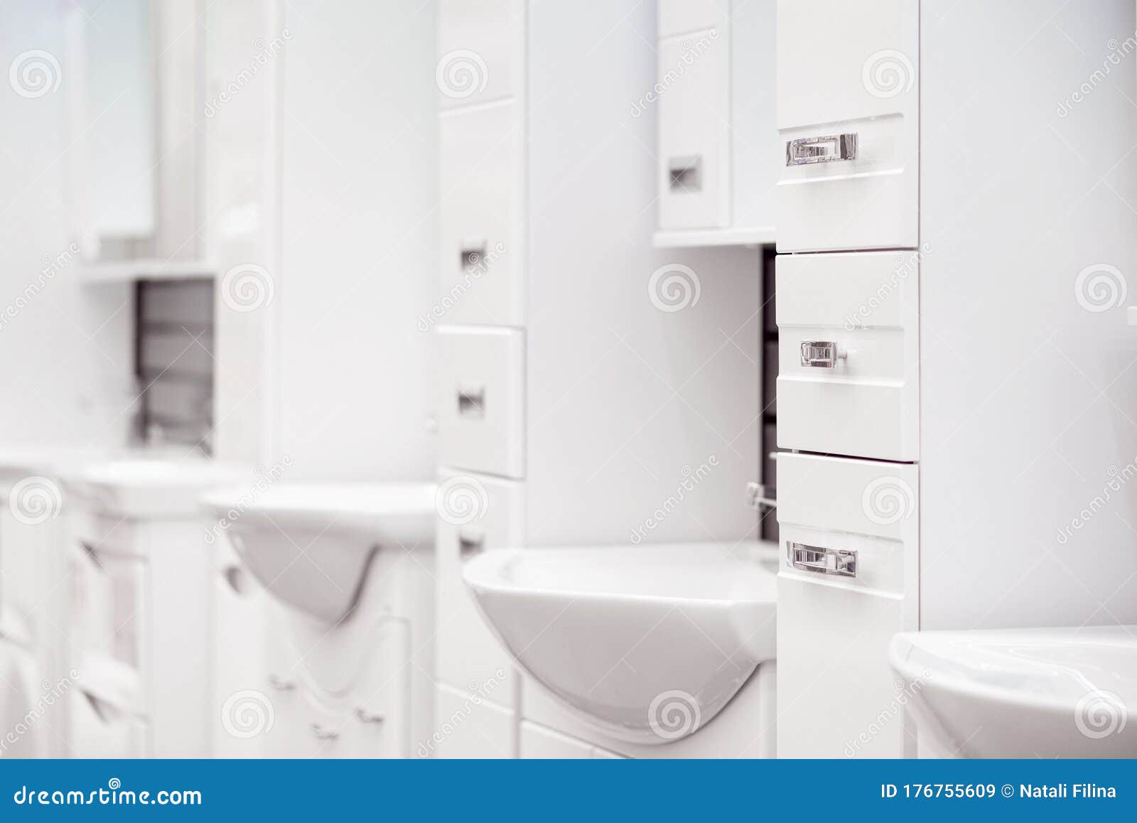 Bathroom furniture stock image. Image of store 176755609
