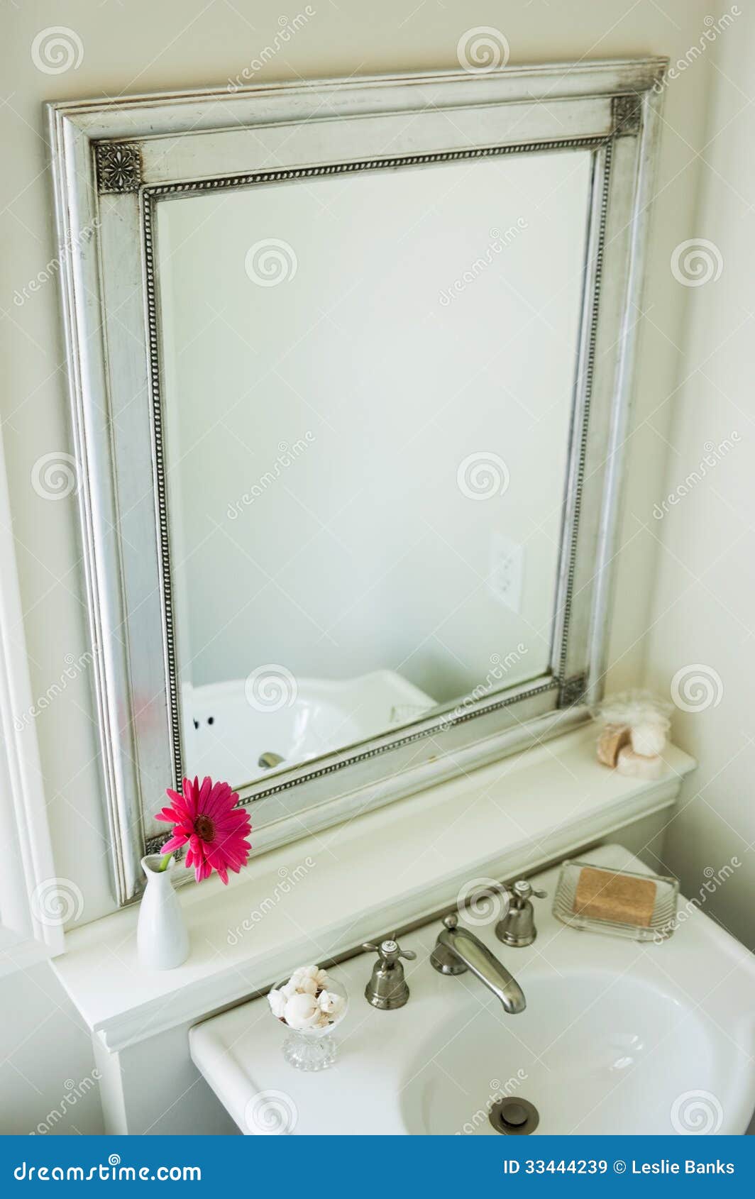 Bathroom Mirror Stock Image Image Of Design