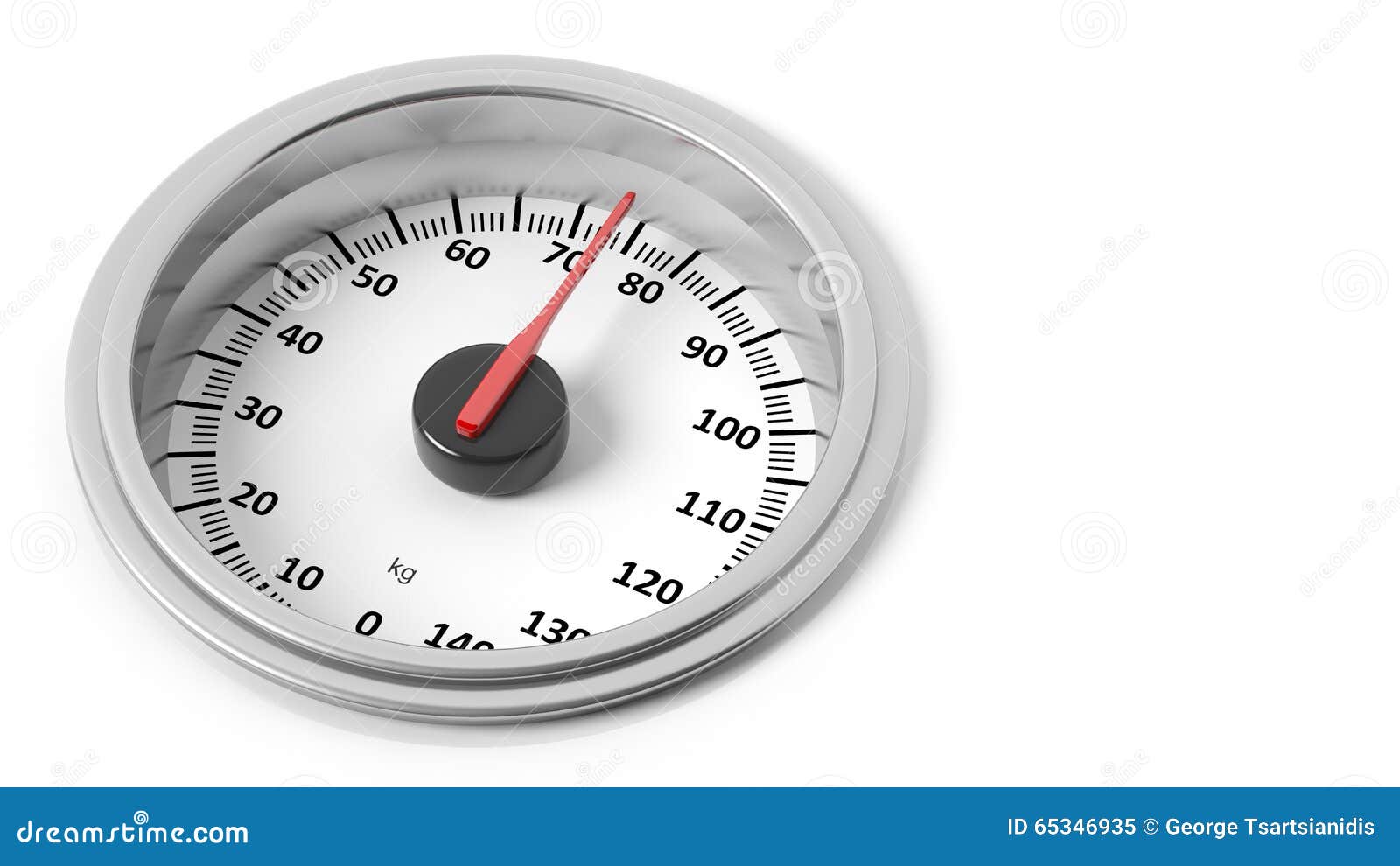 Bathroom Scale Dial in Kilograms Stock Illustration Illustration of