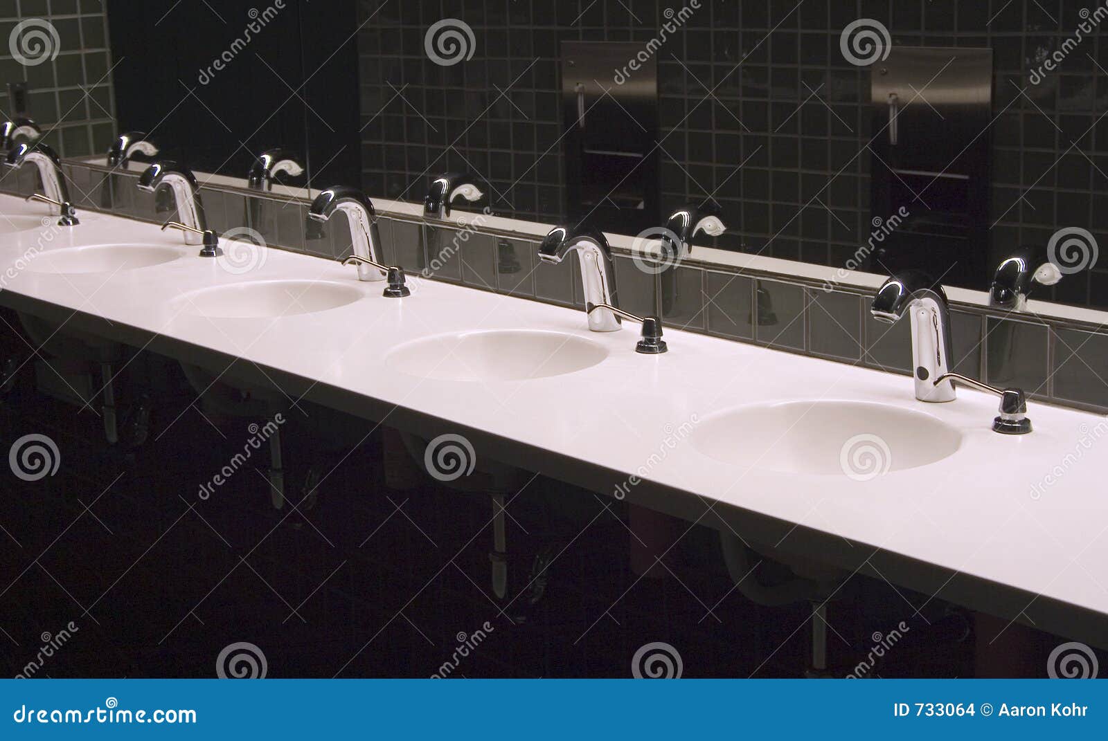 Bathroom Sinks 3 Stock Photo Image Of Bathroom Restroom