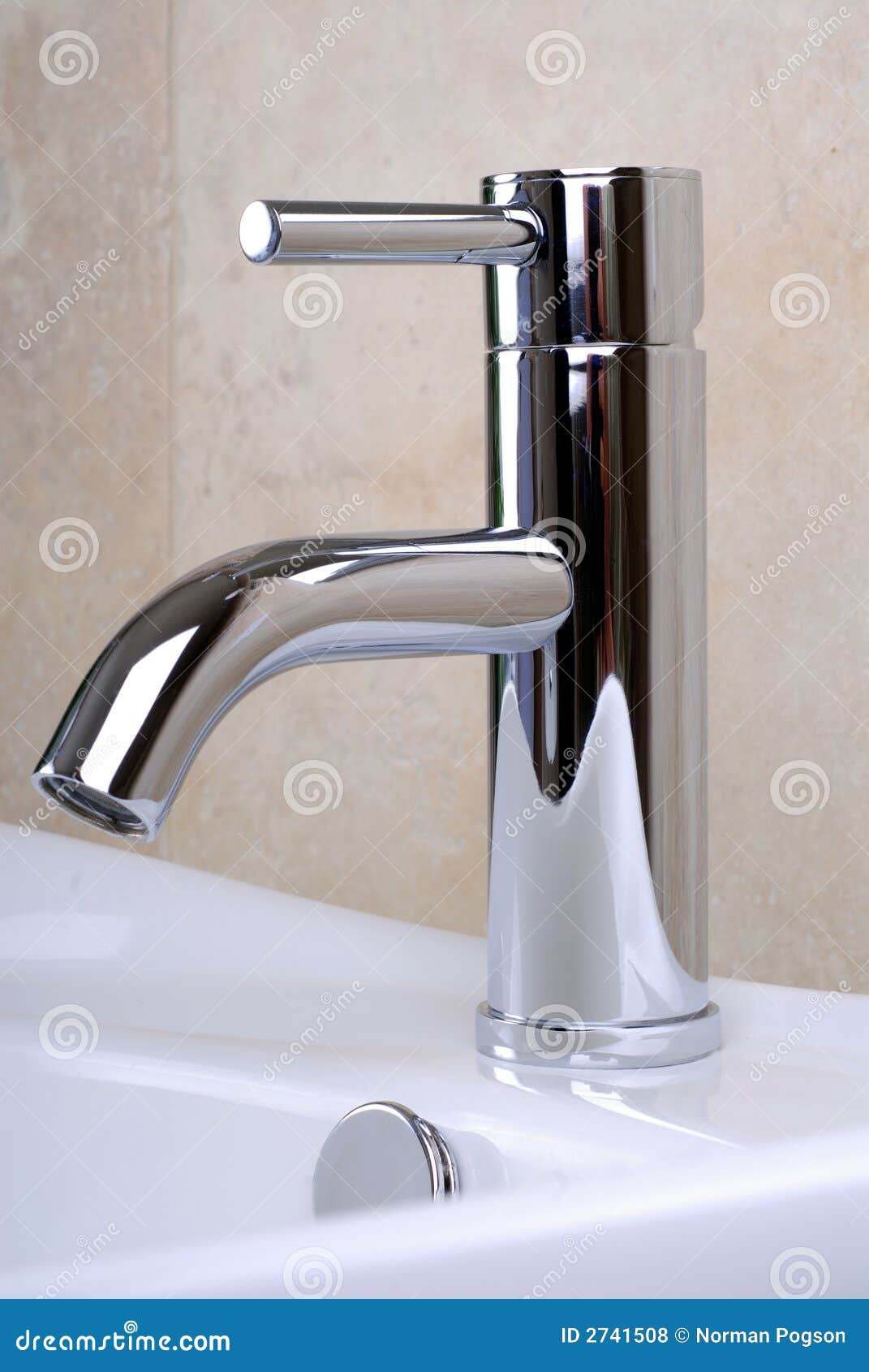Bathroom Tap stock photo. Image of room, stylish, modern - 2741508