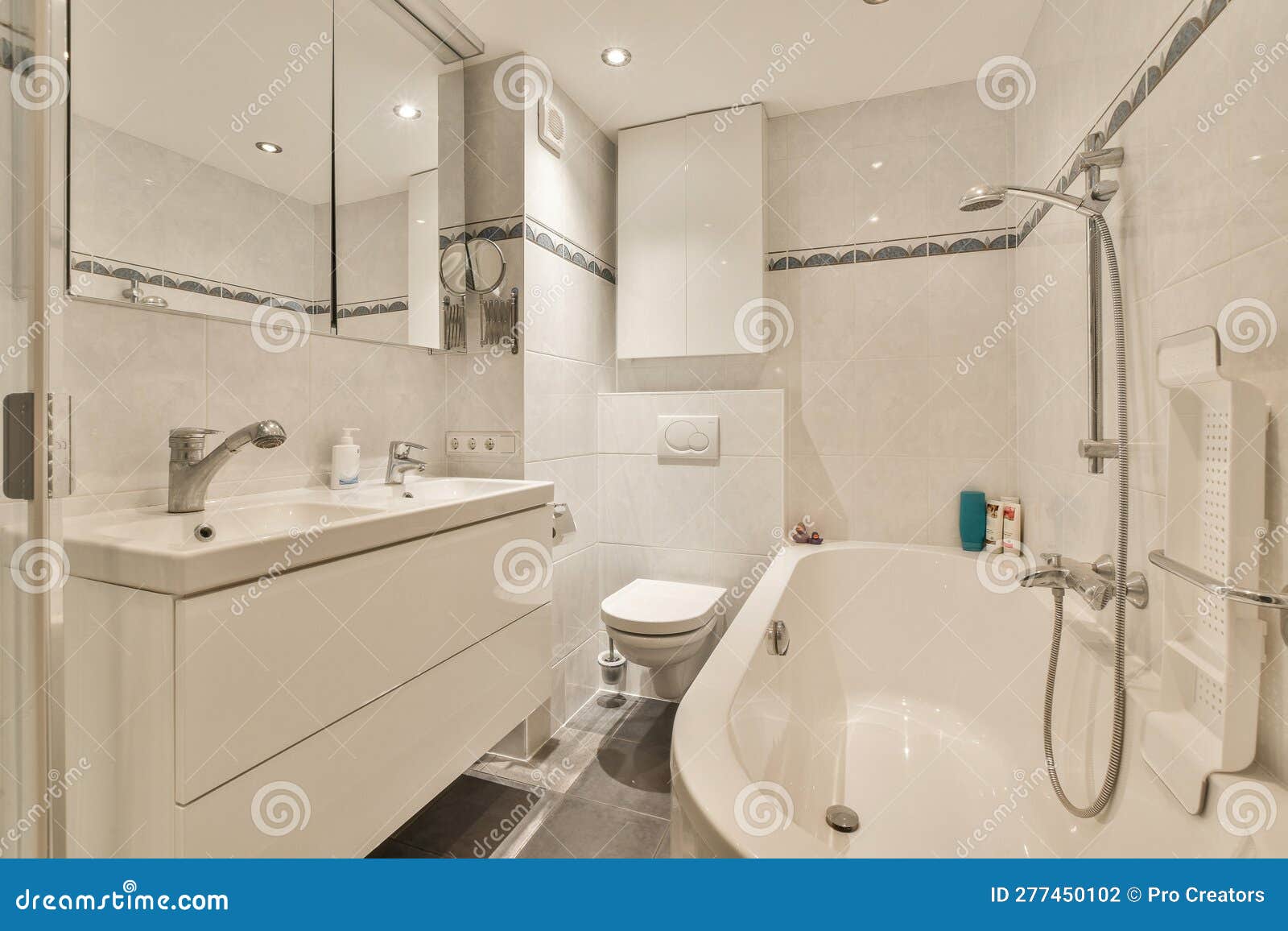 A Bathroom With A Toilet Sink And Tub And A Stock Photo Image Of Wash