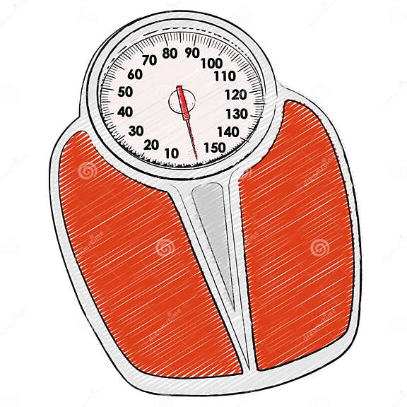 Bathroom weight scale stock vector. Illustration of household 38465547