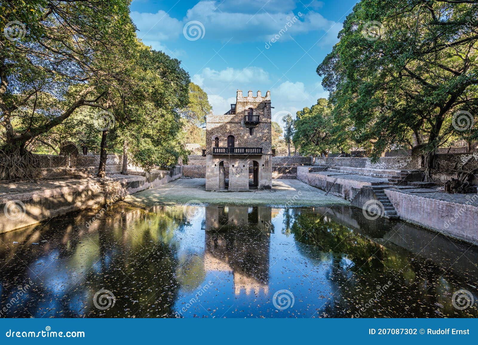 baths of fasiladas in gondar, noth ethiopia, africa