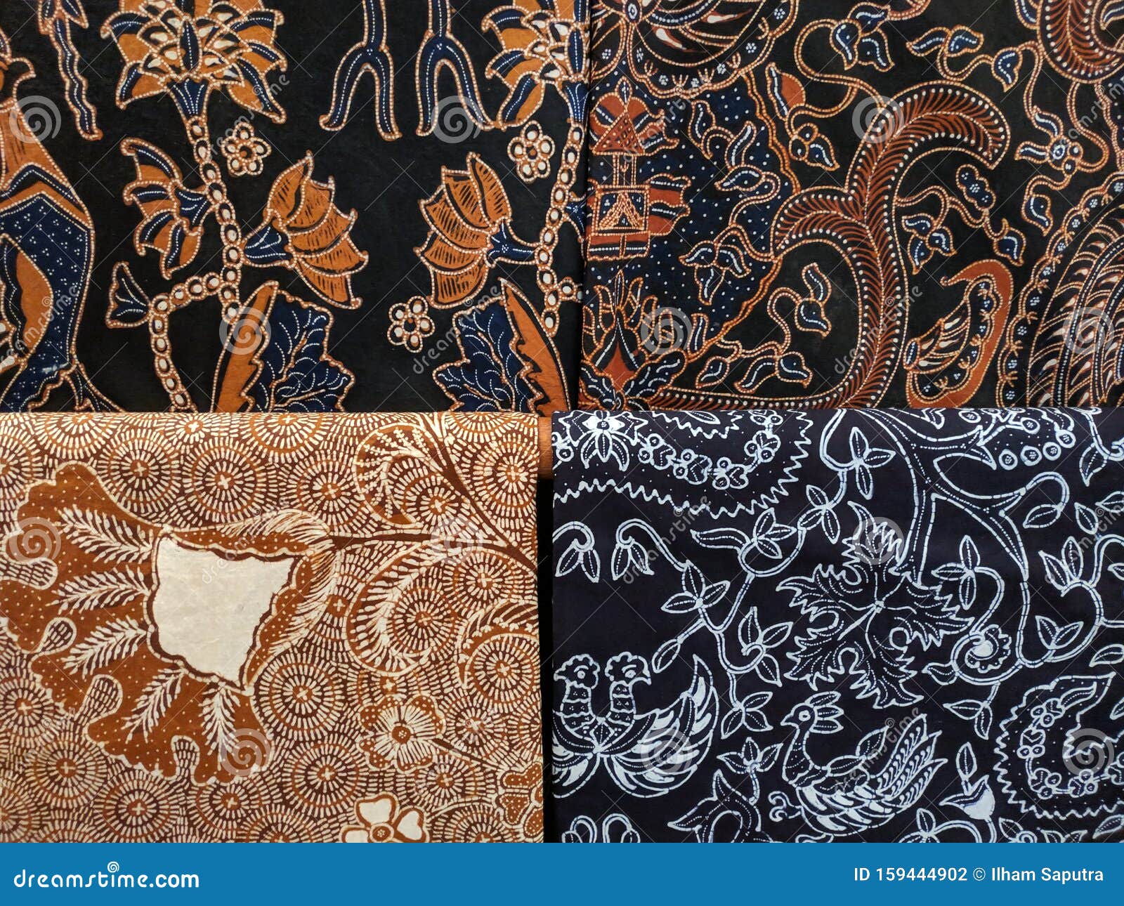  Batik  Cloth Motif  From Yogyakarta  Indonesia Stock Photo 