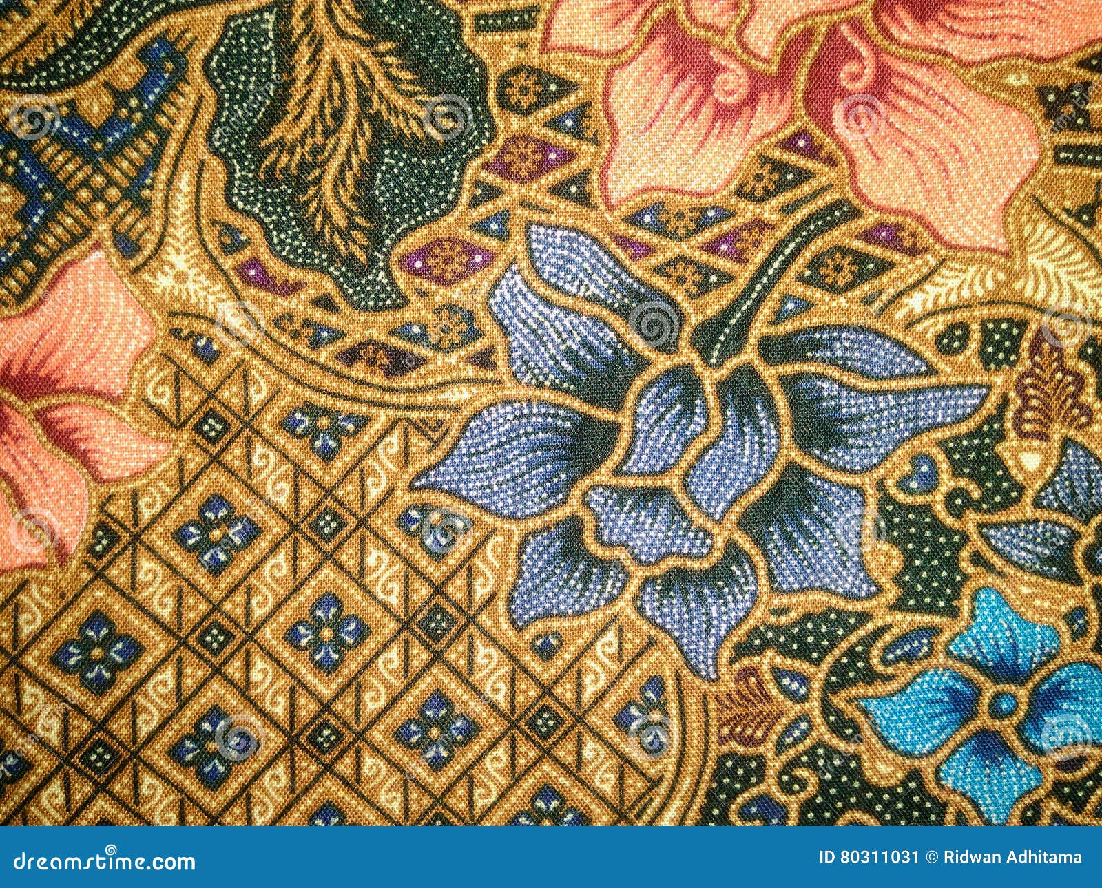  Batik fabric art  stock image Image of clothing colorful 
