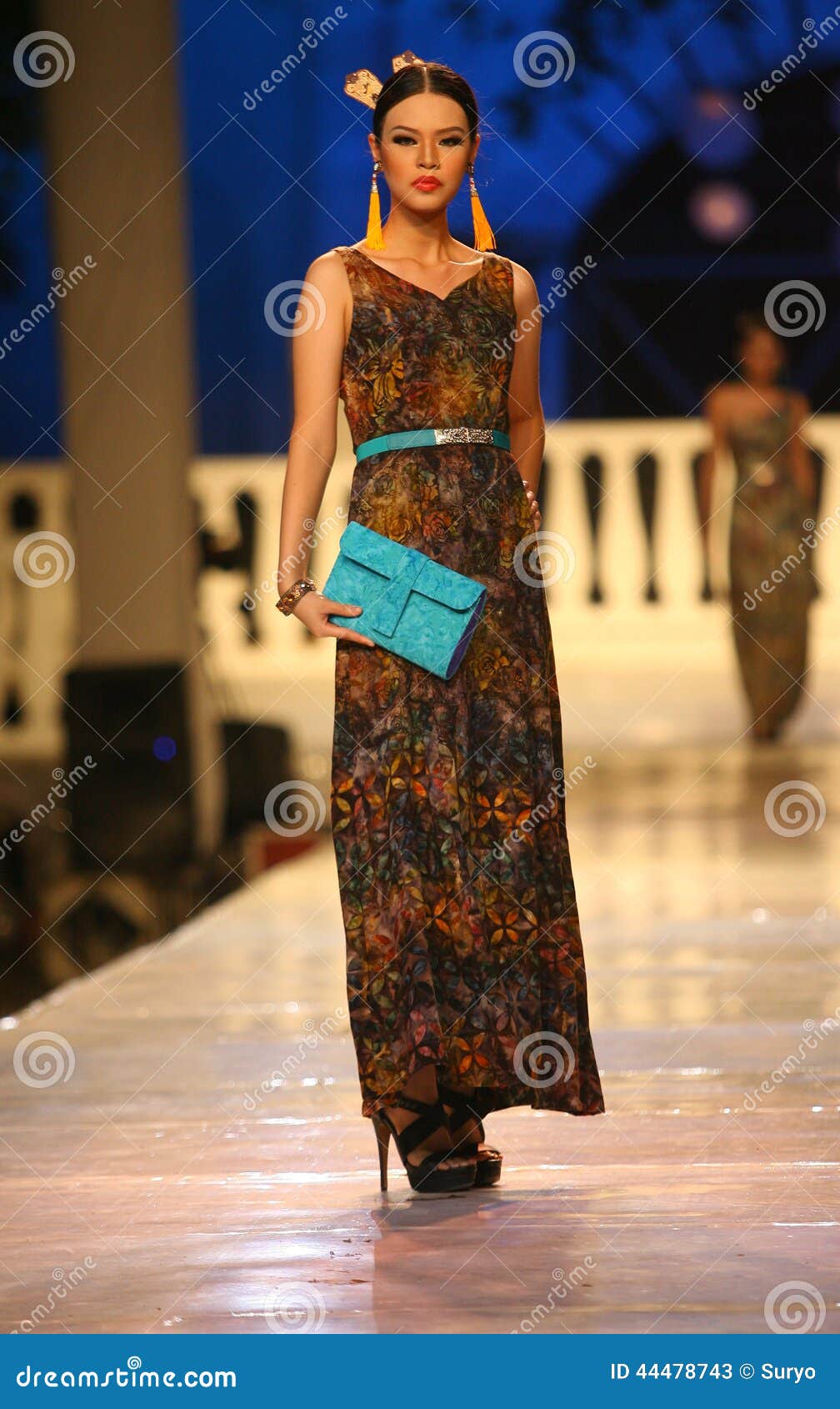 Batik fashion editorial stock photo. Image of fabric - 44478743