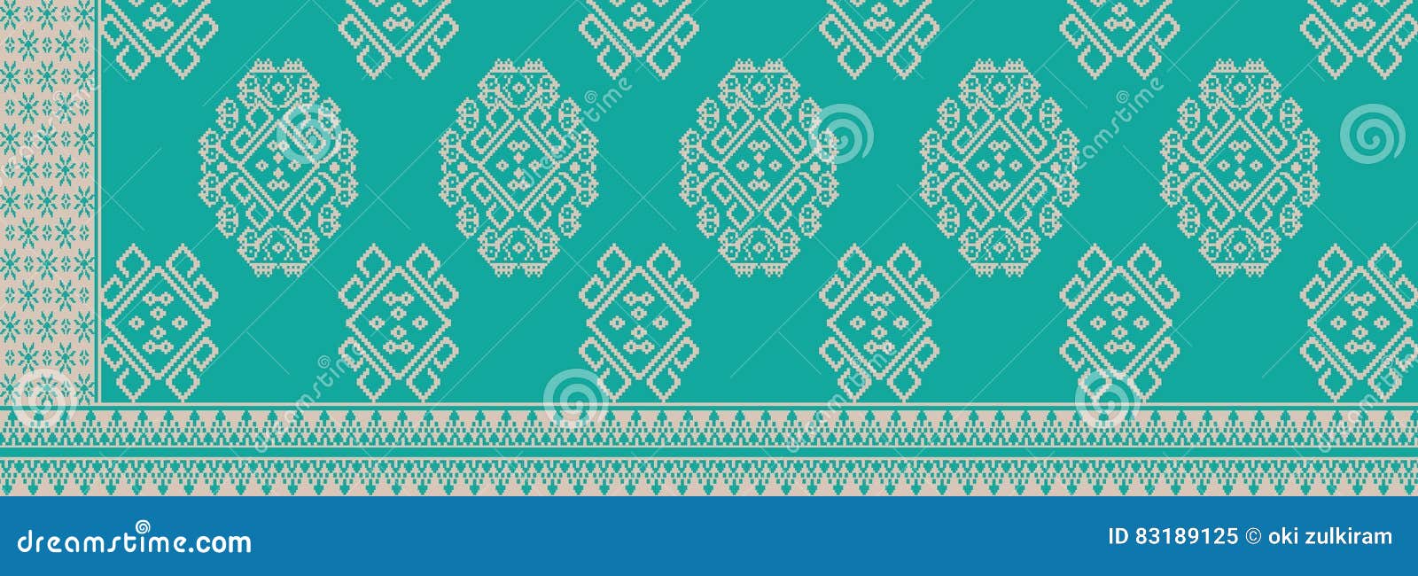 Batik from Indonesia stock vector. Illustration of textile - 83189125