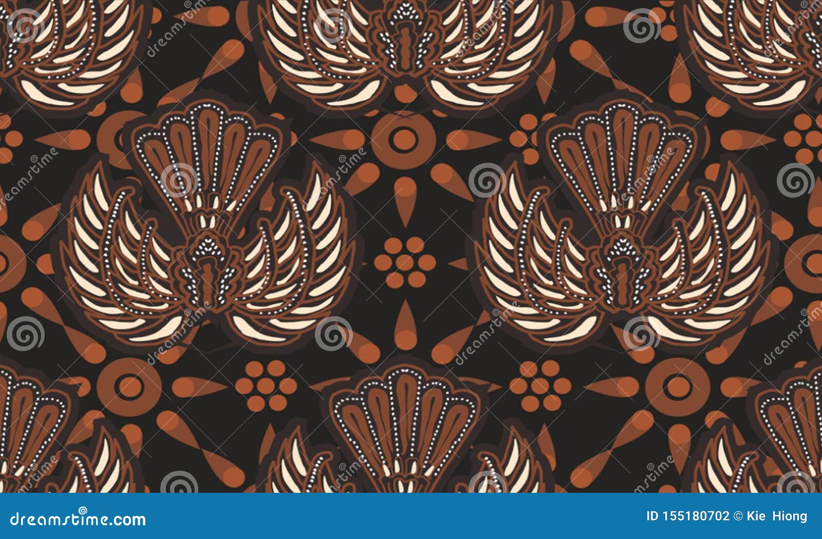 Batik Indonesian is a Technique of Waxresist Dyeing Applied To Whole