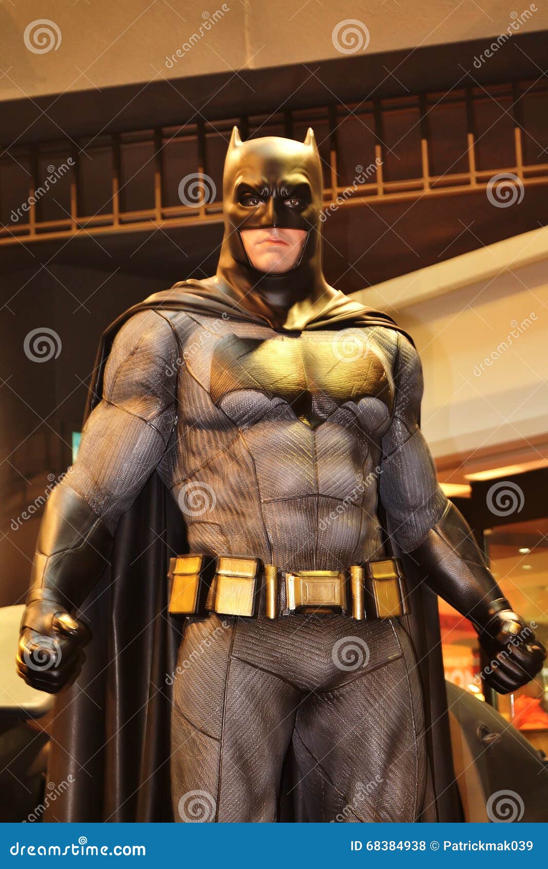 Masculino Cosplay Como Batman Foto de Stock Editorial - Imagem de