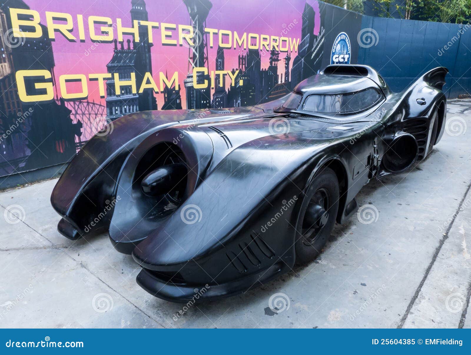 Batmobile - Batman s Car editorial image. Image of amusement - 25604385