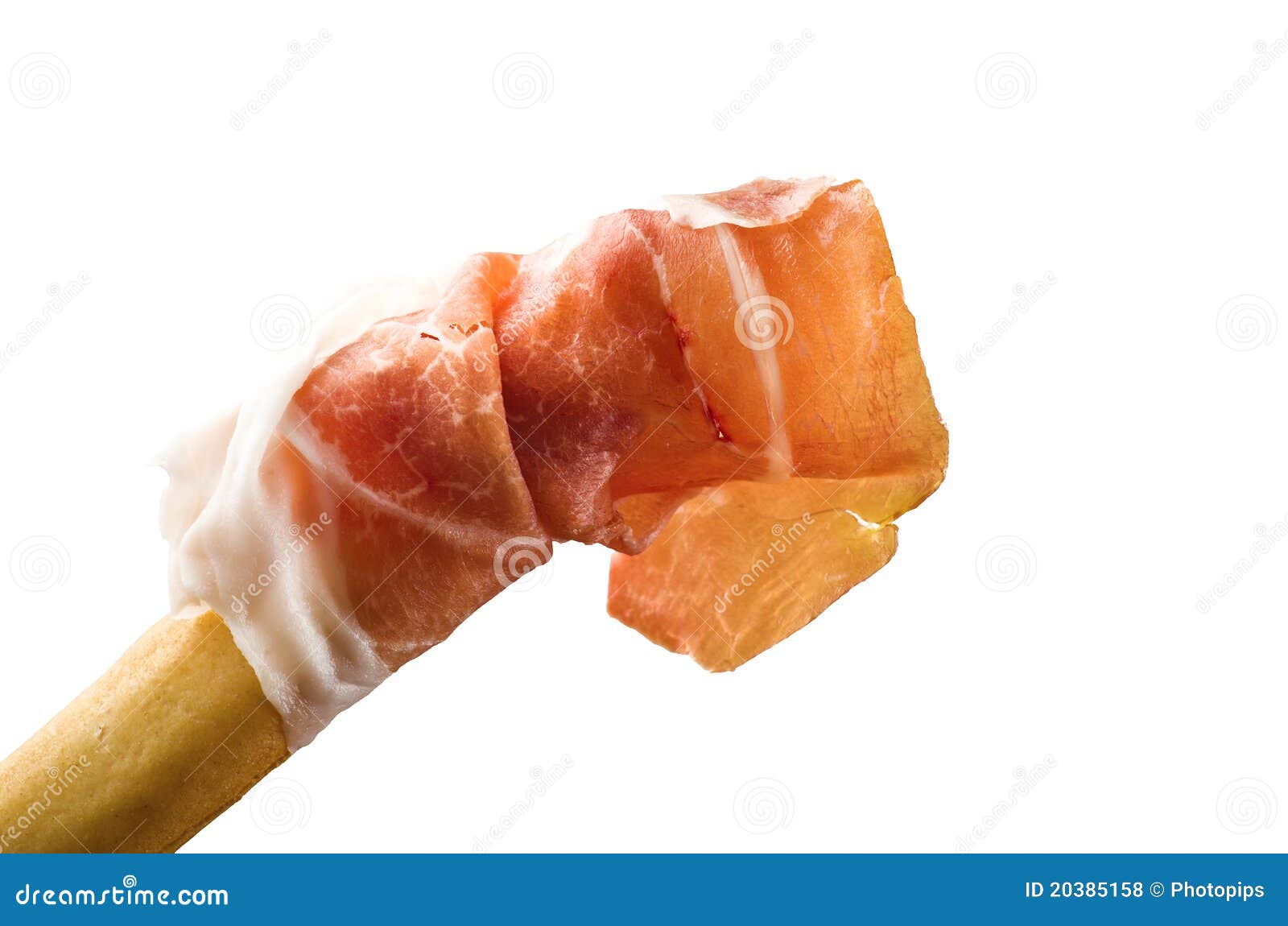 Baton De Pain Avec Du Jambon Photo stock Image du réception, bâton
