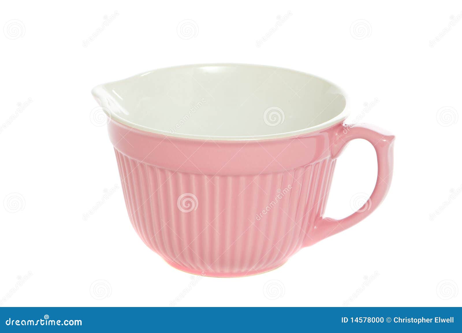 Batter Bowl stock photo. Image of mixing, ribbed, batter 14578000