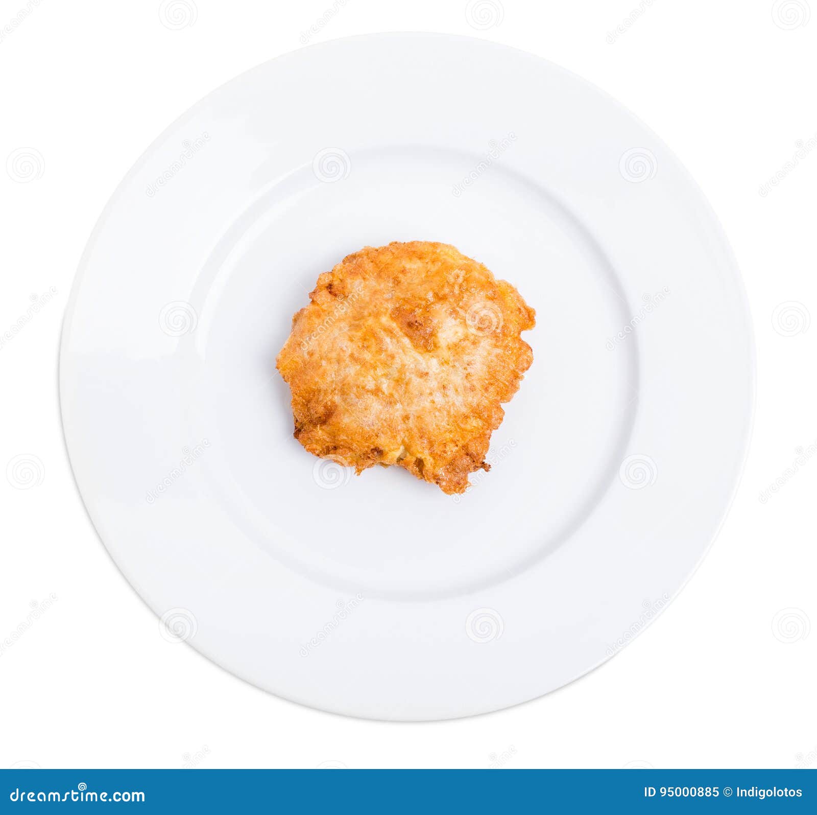 Battered Pork Fillet Cutlet. Stock Image Image of delicious, food 95000885