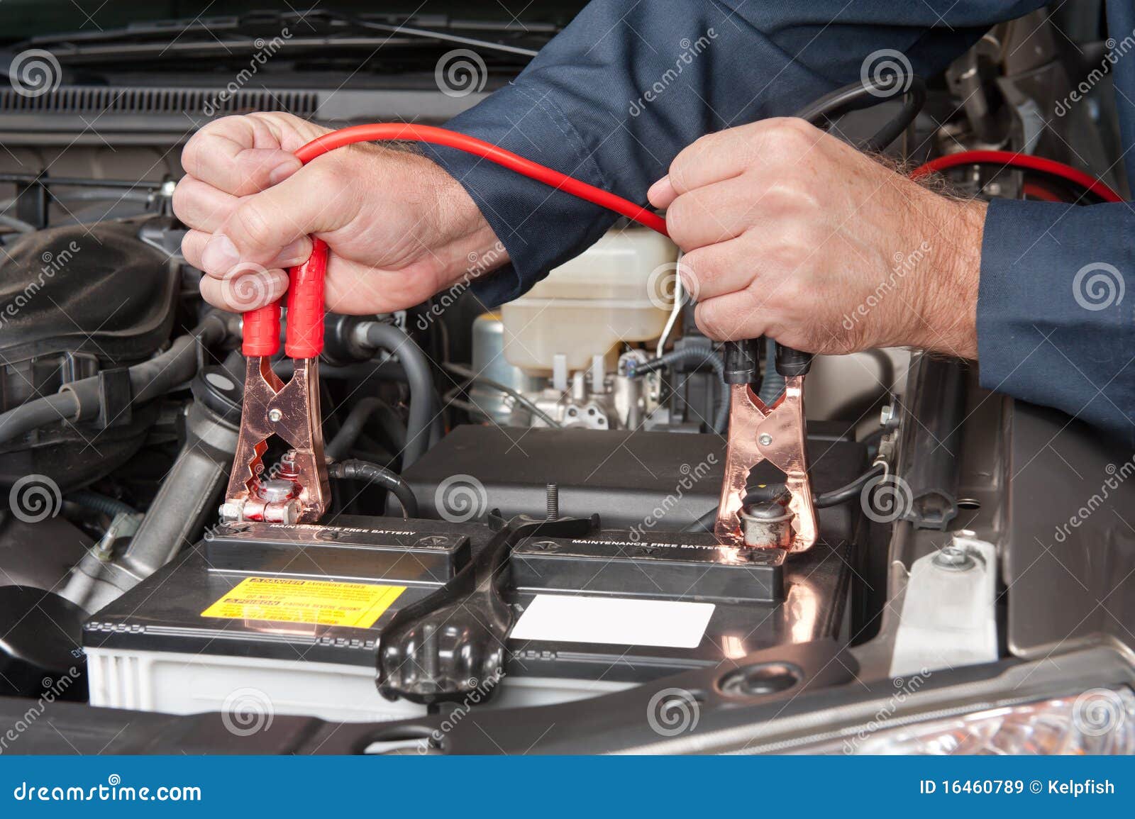 Battery cables stock image. Image of accessory, disconnect 16460789