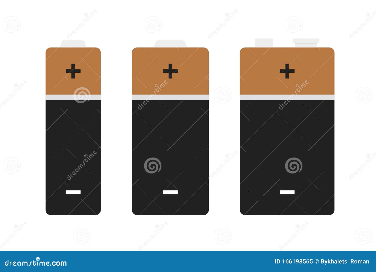 Battery Charge Isolated Icon. Battery Indicator Set Icon Vector