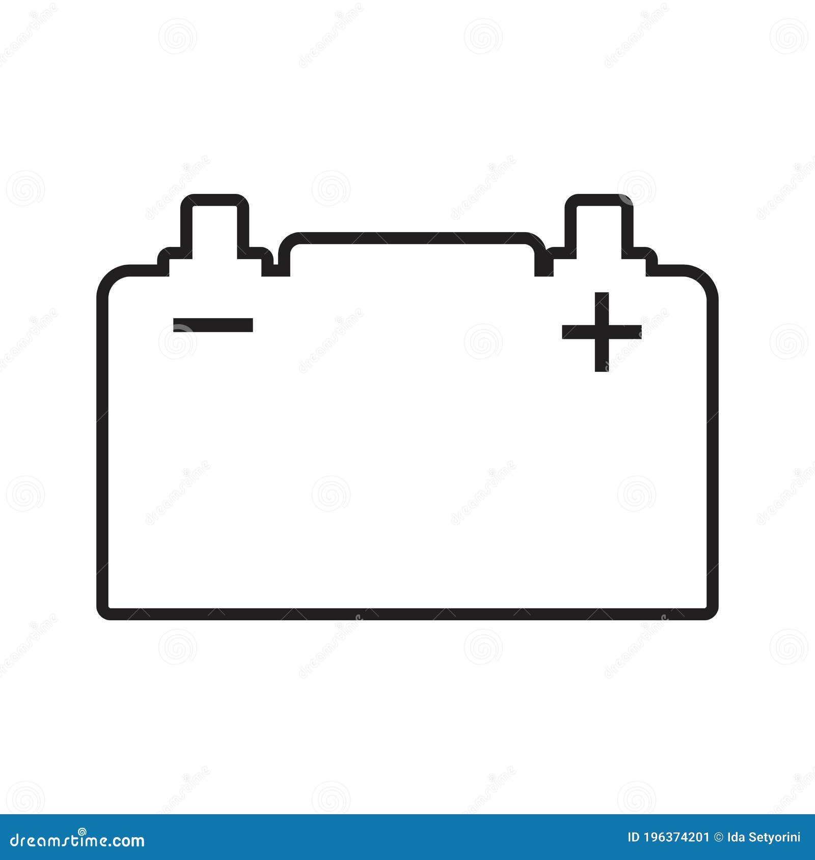 Battery icon logo stock vector. Illustration of level 196374201