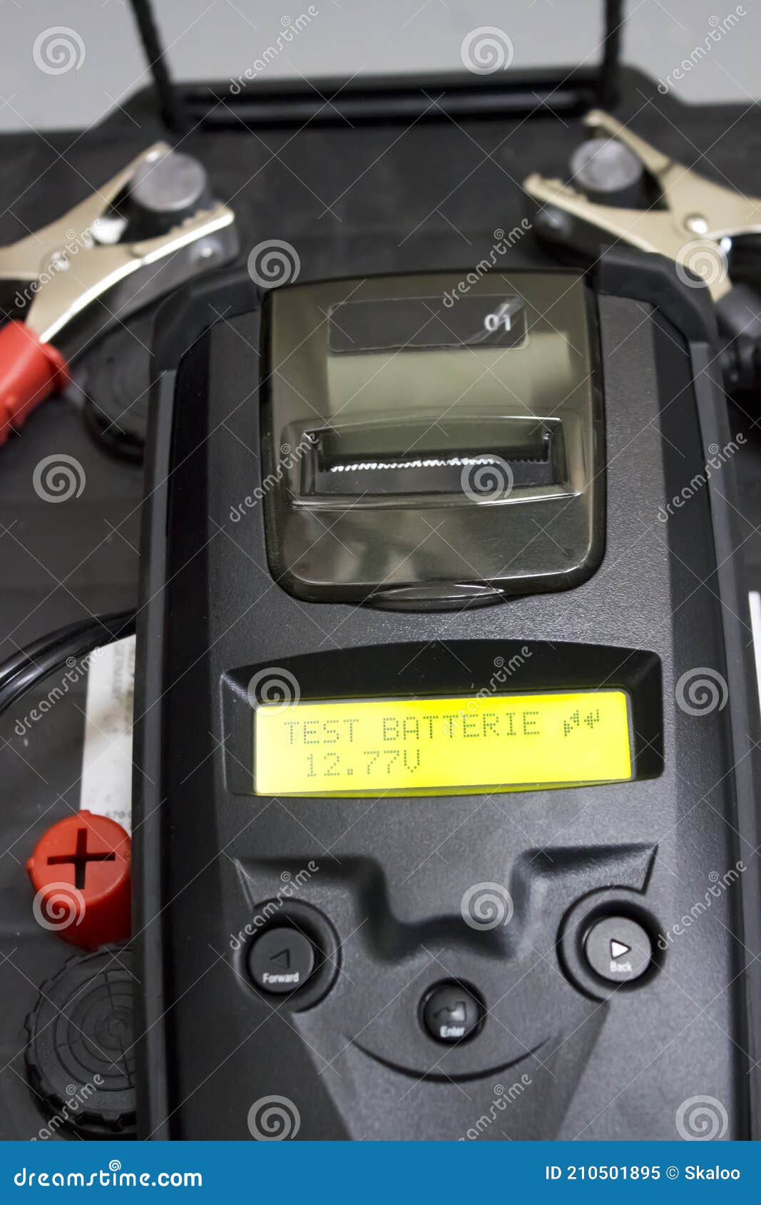 Battery testing stock image. Image of read, vehicle 210501895