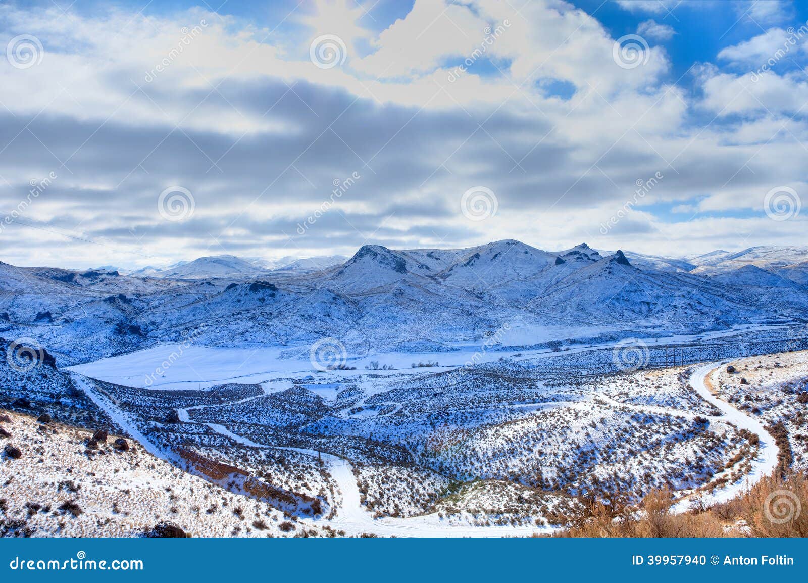 Battle Mountain stock photo. Image of blue, oregon, mountain 39957940