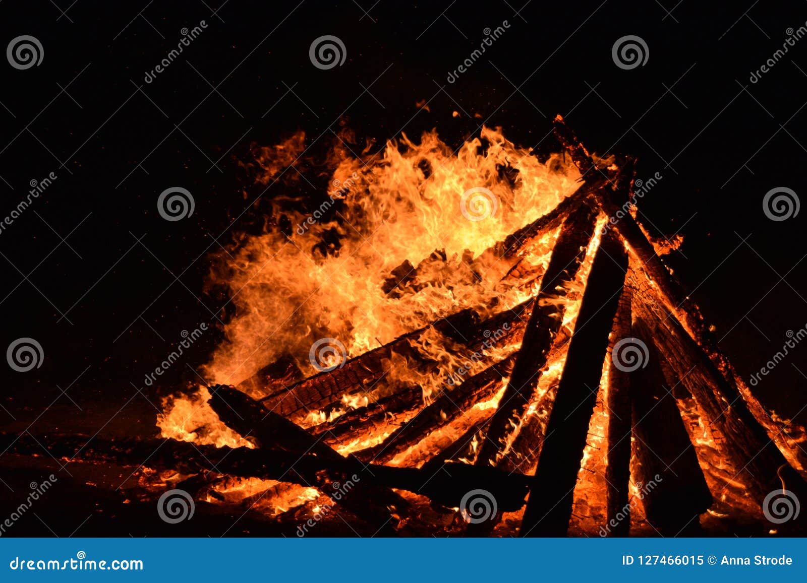 The Battle Of Sun Firewood On Baltic Unity Day Stock Image