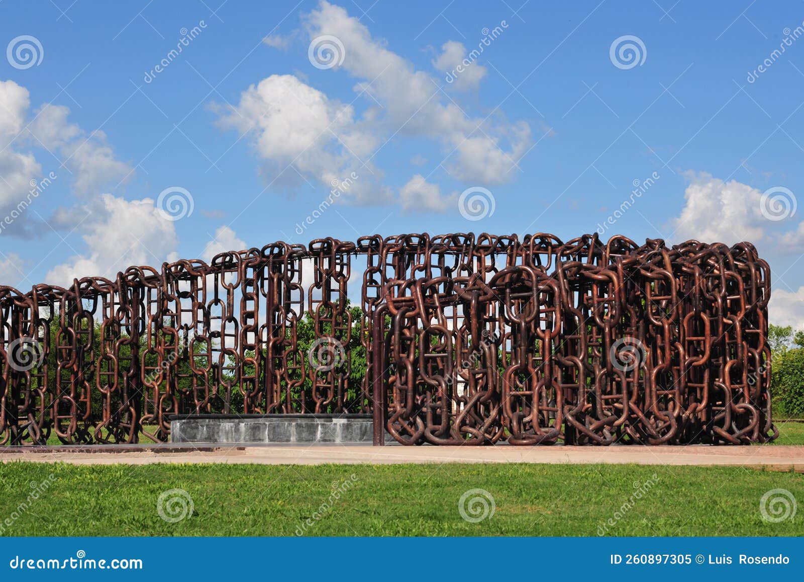 monument of historic battle of vuelta obligado buenos aires argetina