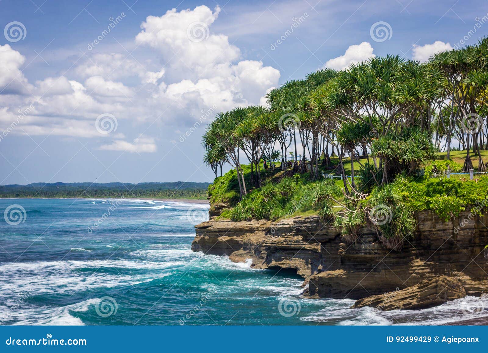 Batu Karas Beach Pangandaran West Java Stock Image Image Batu Karas Beach Pangandaran West Java Stock Image Image