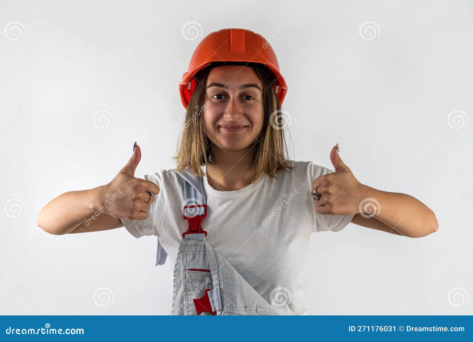 Lächeln Bauarbeiter Auf Sie Warten Stockfoto und mehr Bilder von