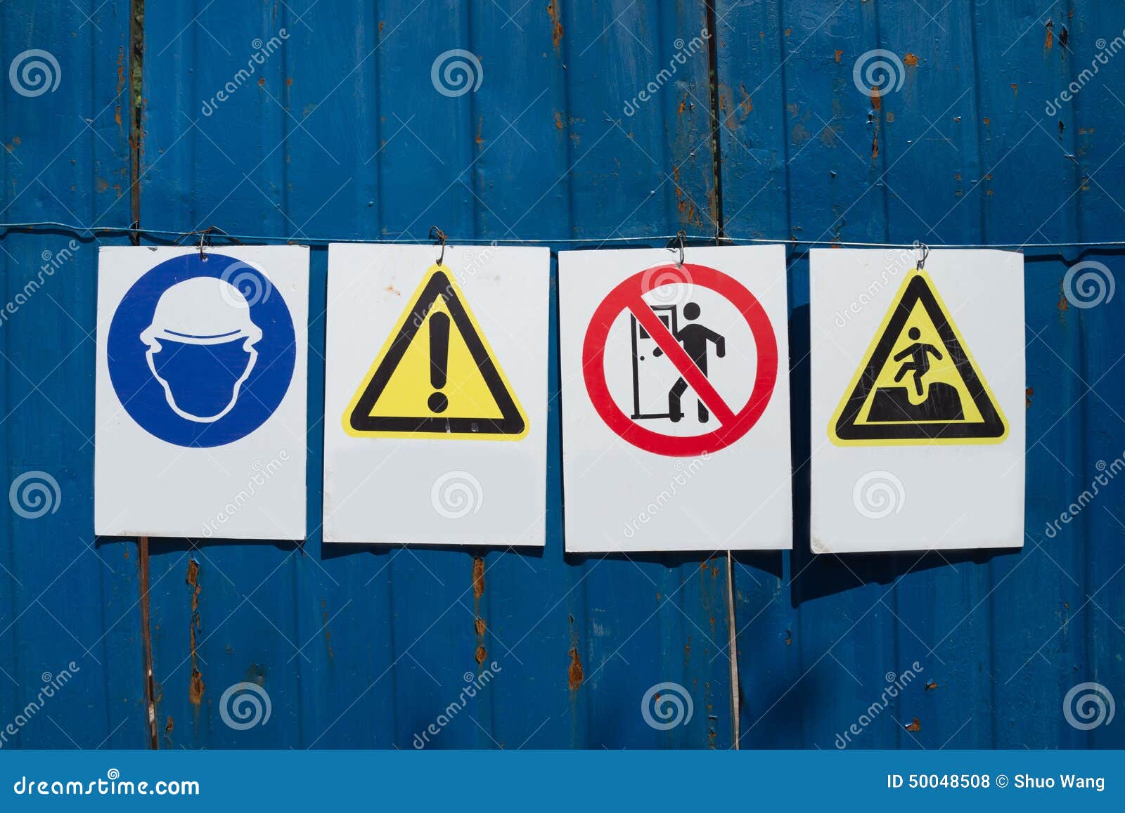 Baustelle Zeichen Stockfoto Bild Von Zeichen Baustelle