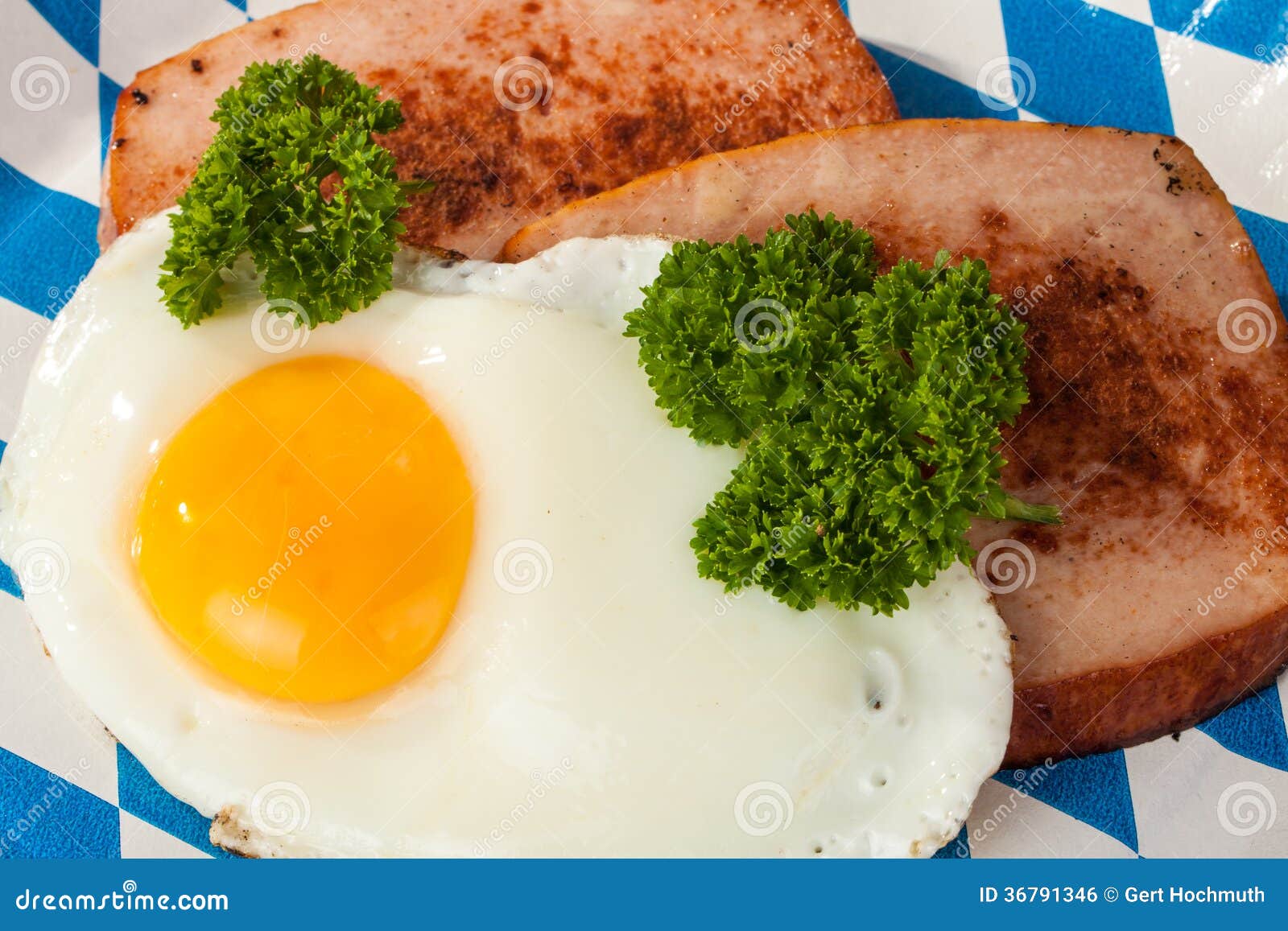 Bavarian Leberkäse with Fried Egg Stock Photo Image of delicious, fried 36791346