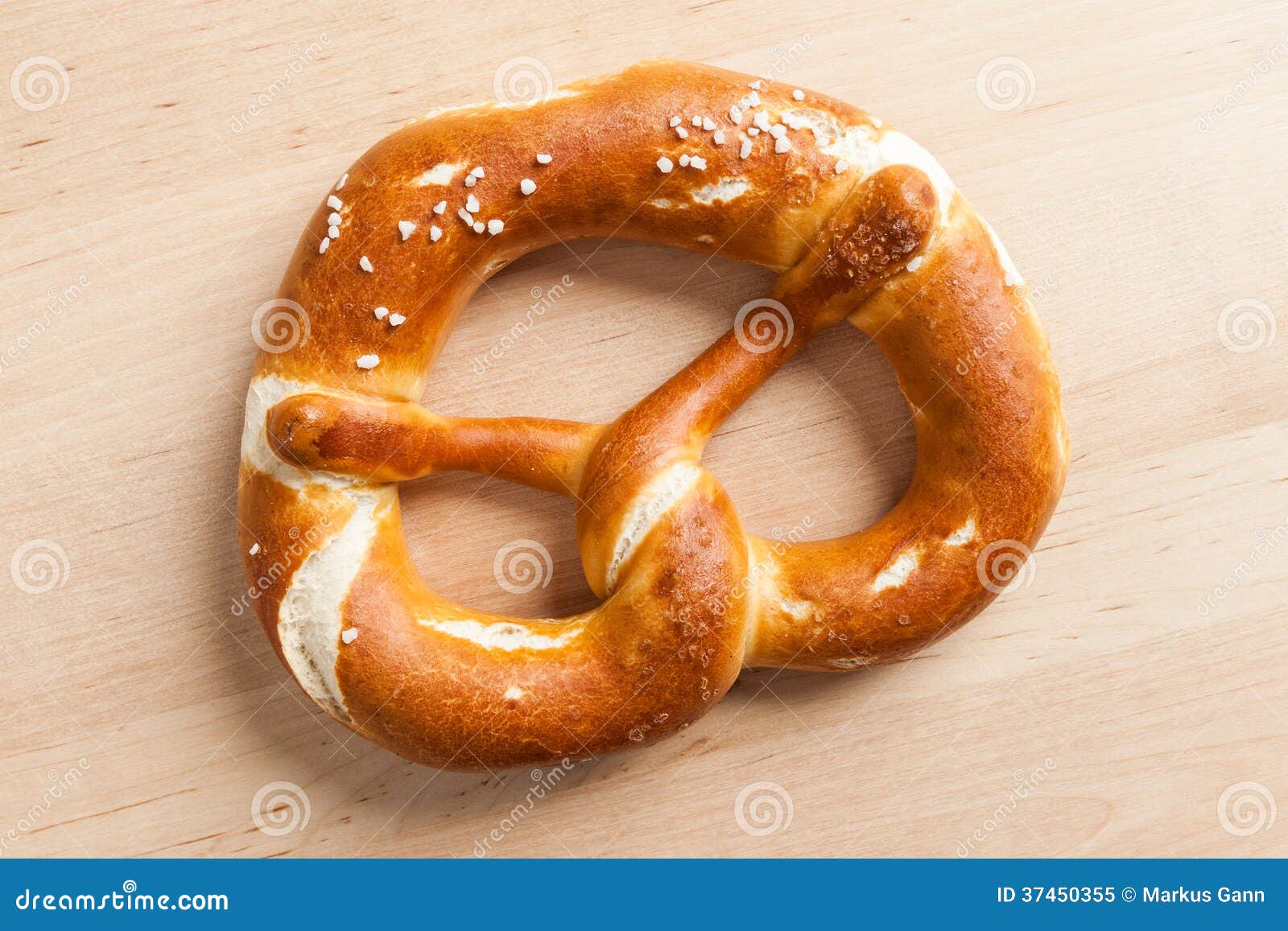 Bavarian Pretzel And Traditionally Made Baked Goods. Image