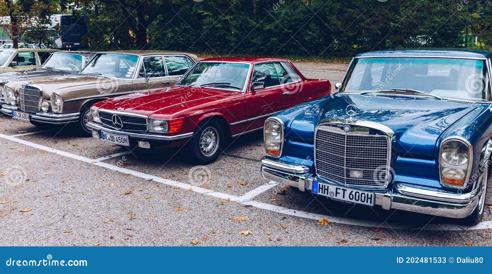Bawaria Niemcy Wrzesień 22 2018 : Kolekcja Starych Samochodów Mercedesbenz Na Parkingu W Bawarii : Mercedesbenz 600 Zdjęcie Stock Editorial - Image Of Wystawa, Chrom: 202481533