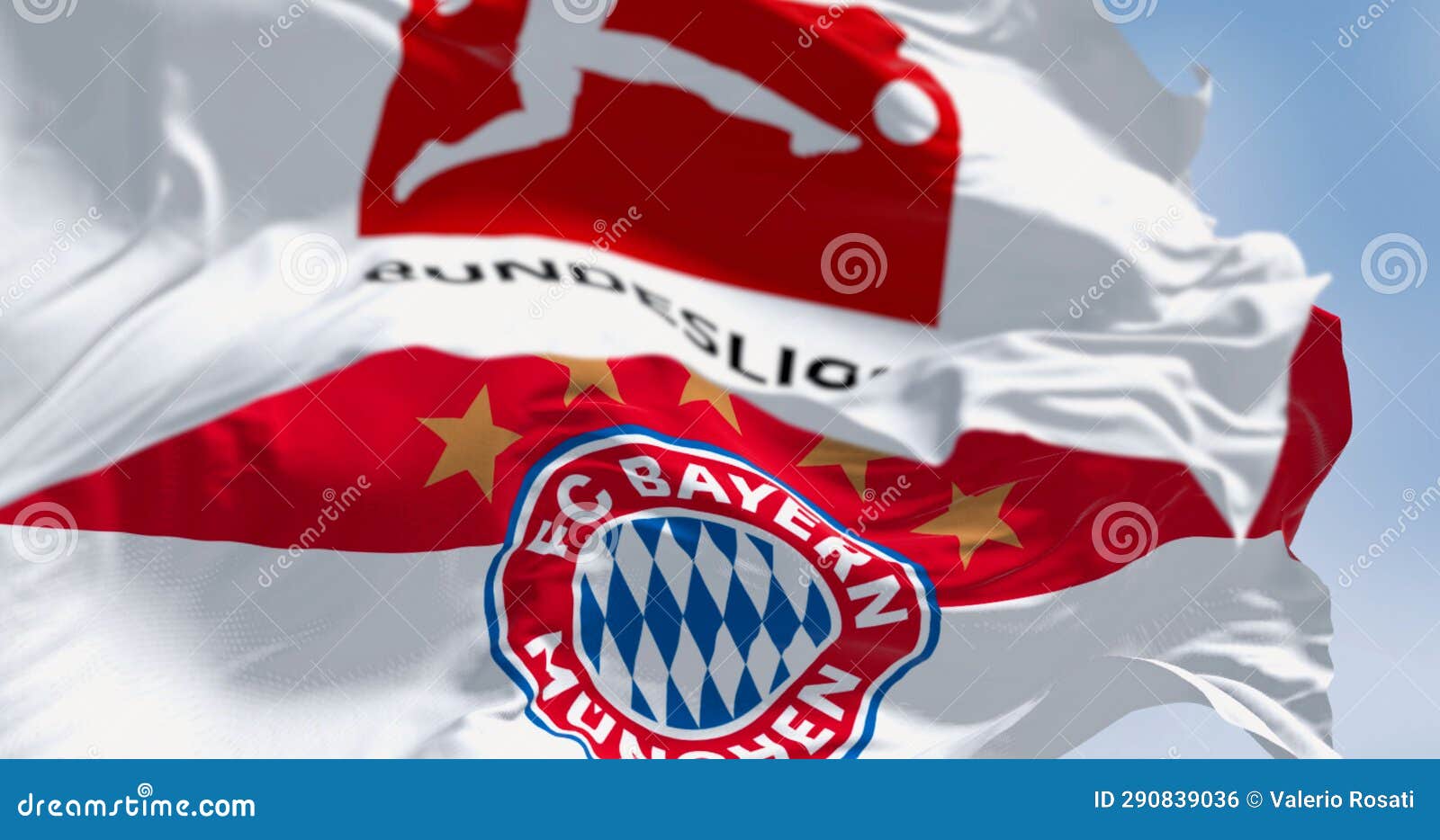 Bayern flagge Stock Illustration